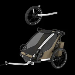 Thule Chariot Cross 2 double jogging bundle
