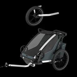 Thule Chariot Cross 2 double jogging bundle