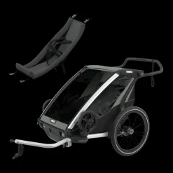 Thule Chariot Lite double infant bundle